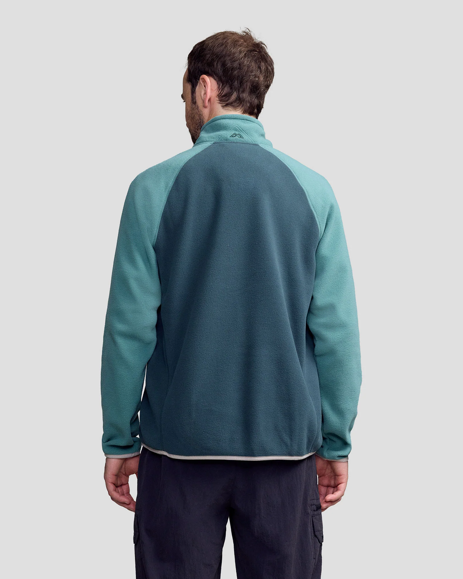 Men’s Trailhead Lightweight Fleece Pullover - Light Forest/Deep Forest - Image 4