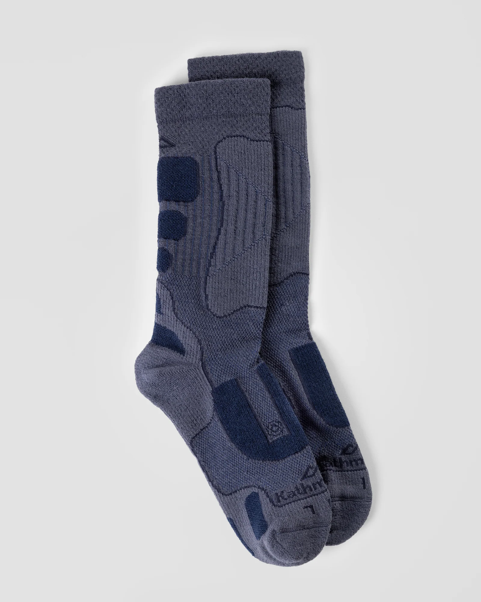 NuYarn Ergonomic Hiking Socks - Dark Blue