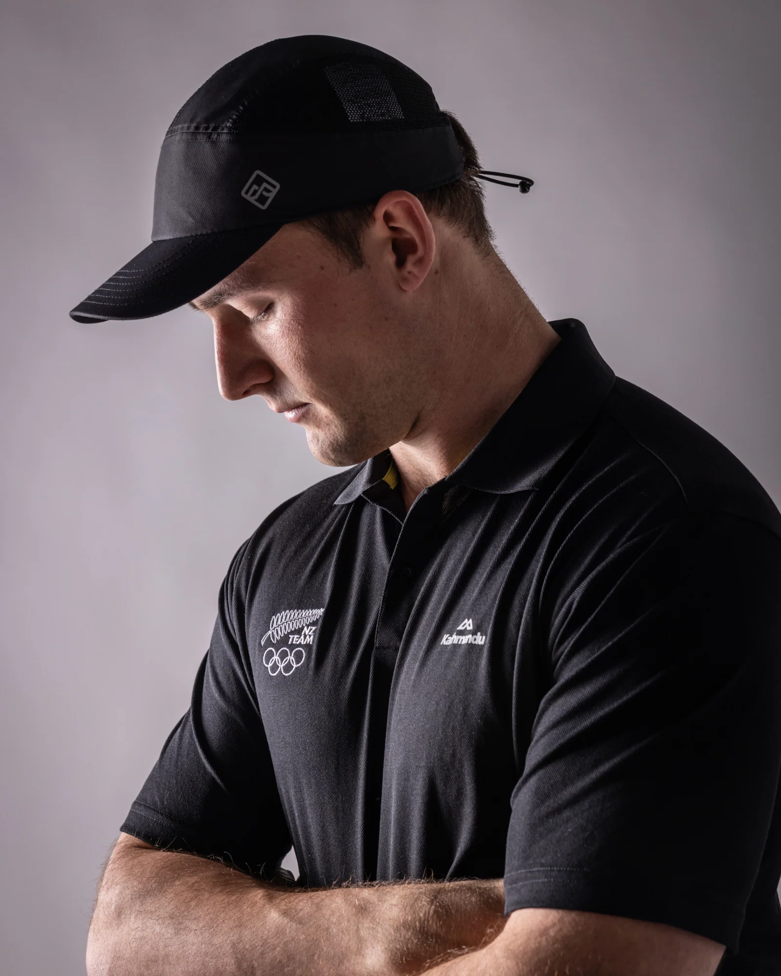 Men's Vanua Polo - Black | New Zealand Team Supporters Collection - Image 2