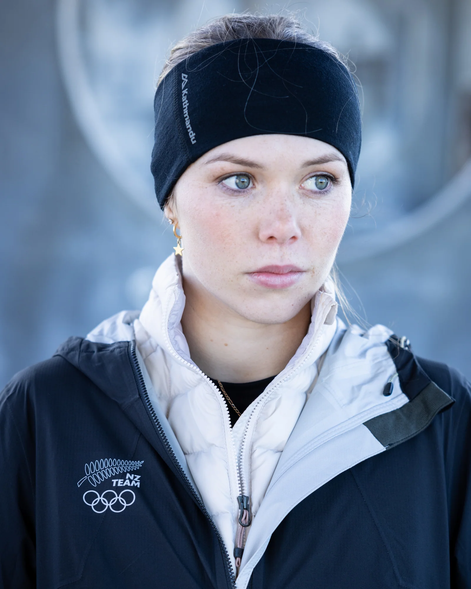 Women's Trailhead Stretch Rain Jacket - Black | New Zealand Team Supporters Collection - Image 7