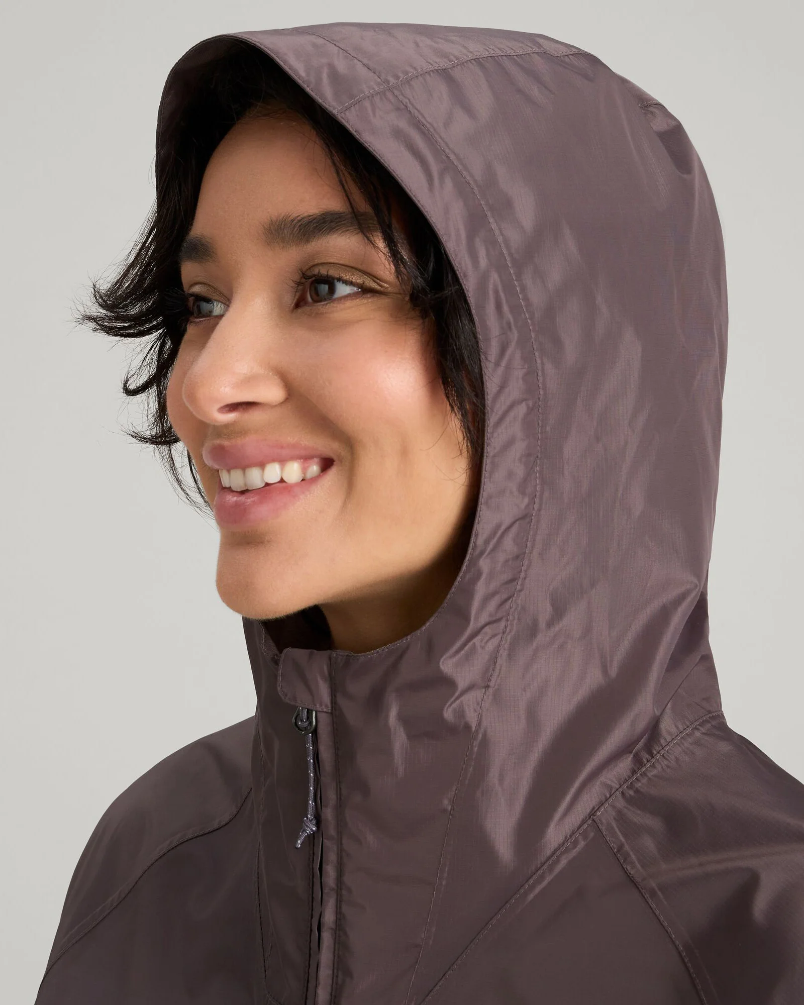 Women's Pocket-it 2-layer Rain Jacket - Light Quartz - Image 5