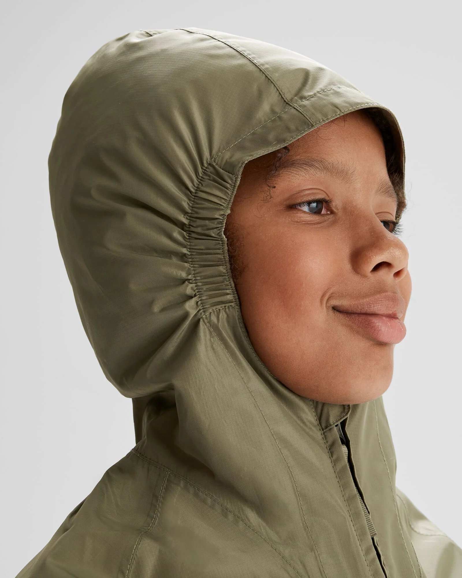 Youth Pocket-it 2-layer Rain Jacket - Beech - Image 11