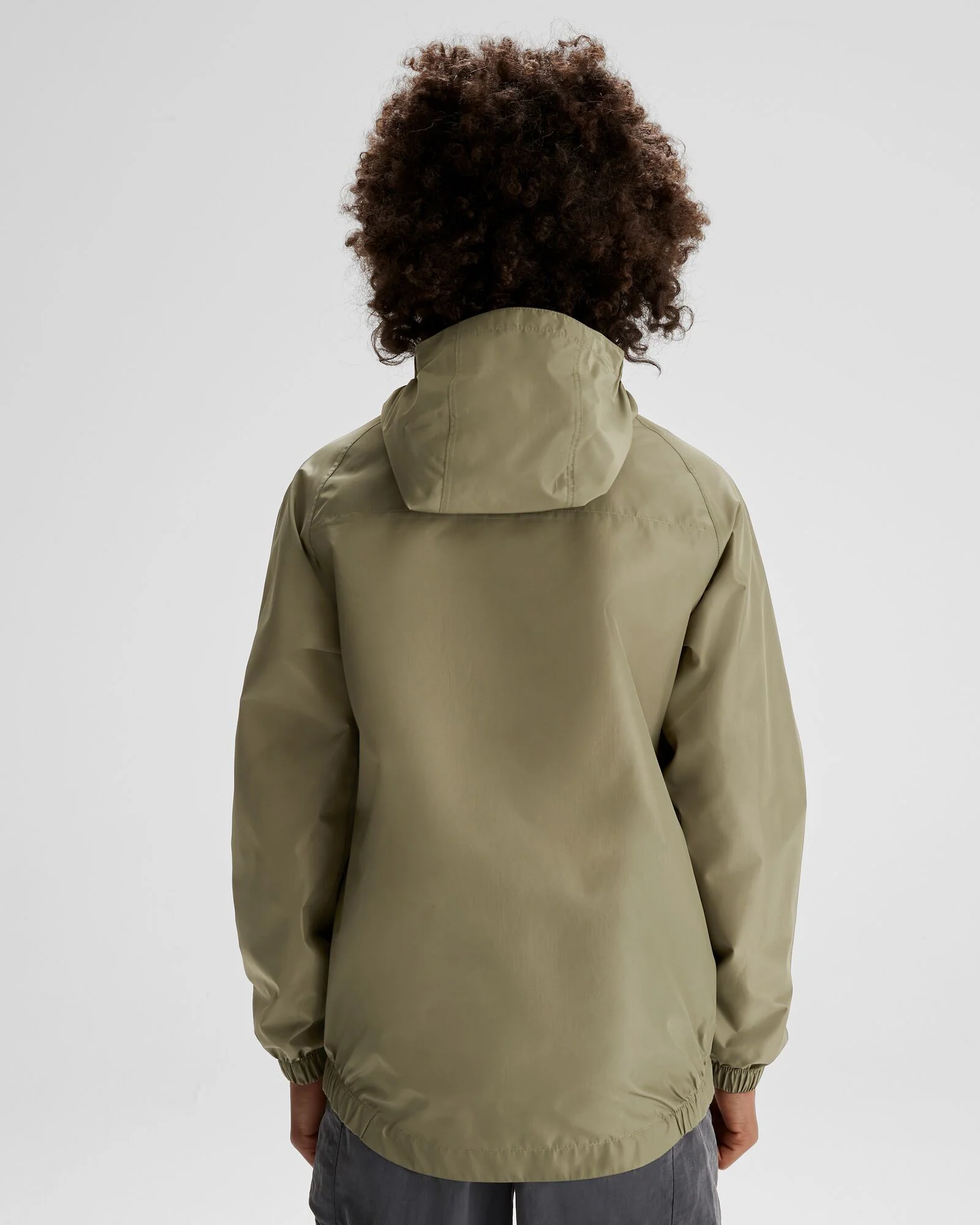Youth Pocket-it 2-layer Rain Jacket - Beech - Image 4