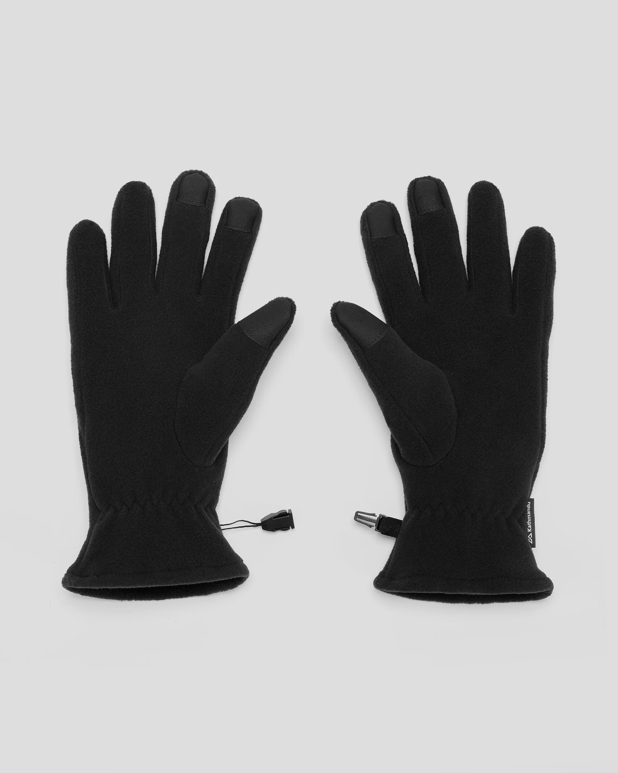 Ridge 100 PrimaLoft® Bio  Fleece Gloves - Black - Image 2