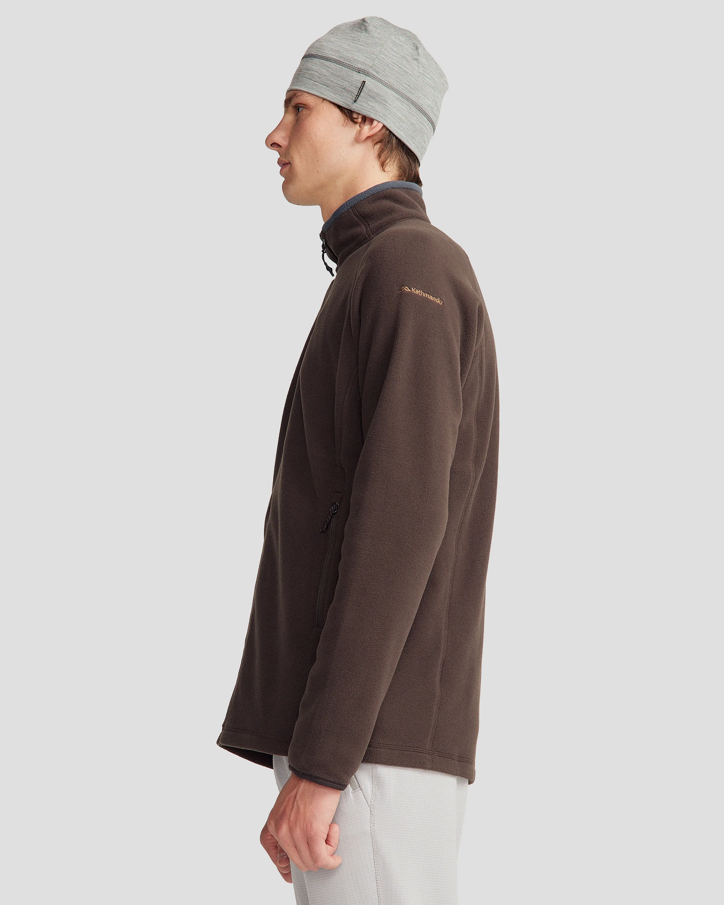 Men's Ridge 100 Primaloft  Fleece Jacket - Cold Brew - Image 3