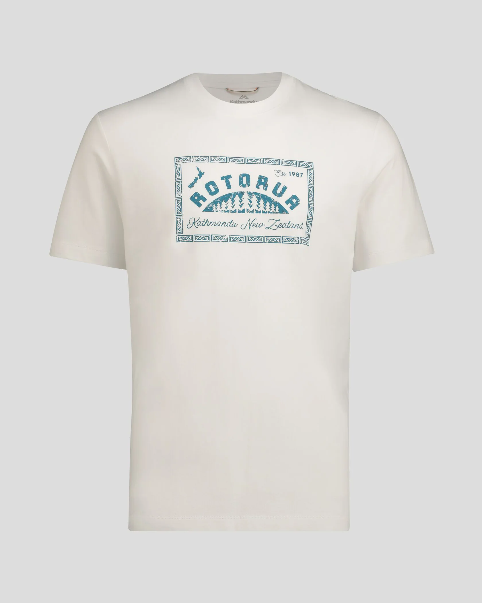 Rotorua Organic Cotton S/S Tee - White