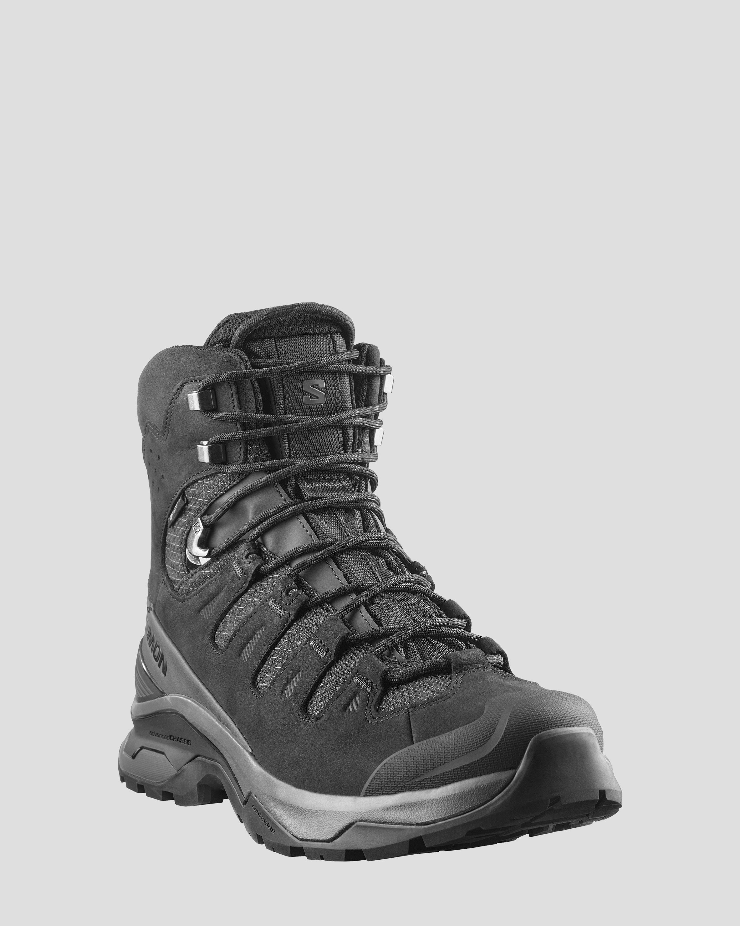 Men's Salomon Quest 5 GTX Boots - Asphalt / Black / Asphalt - Image 2