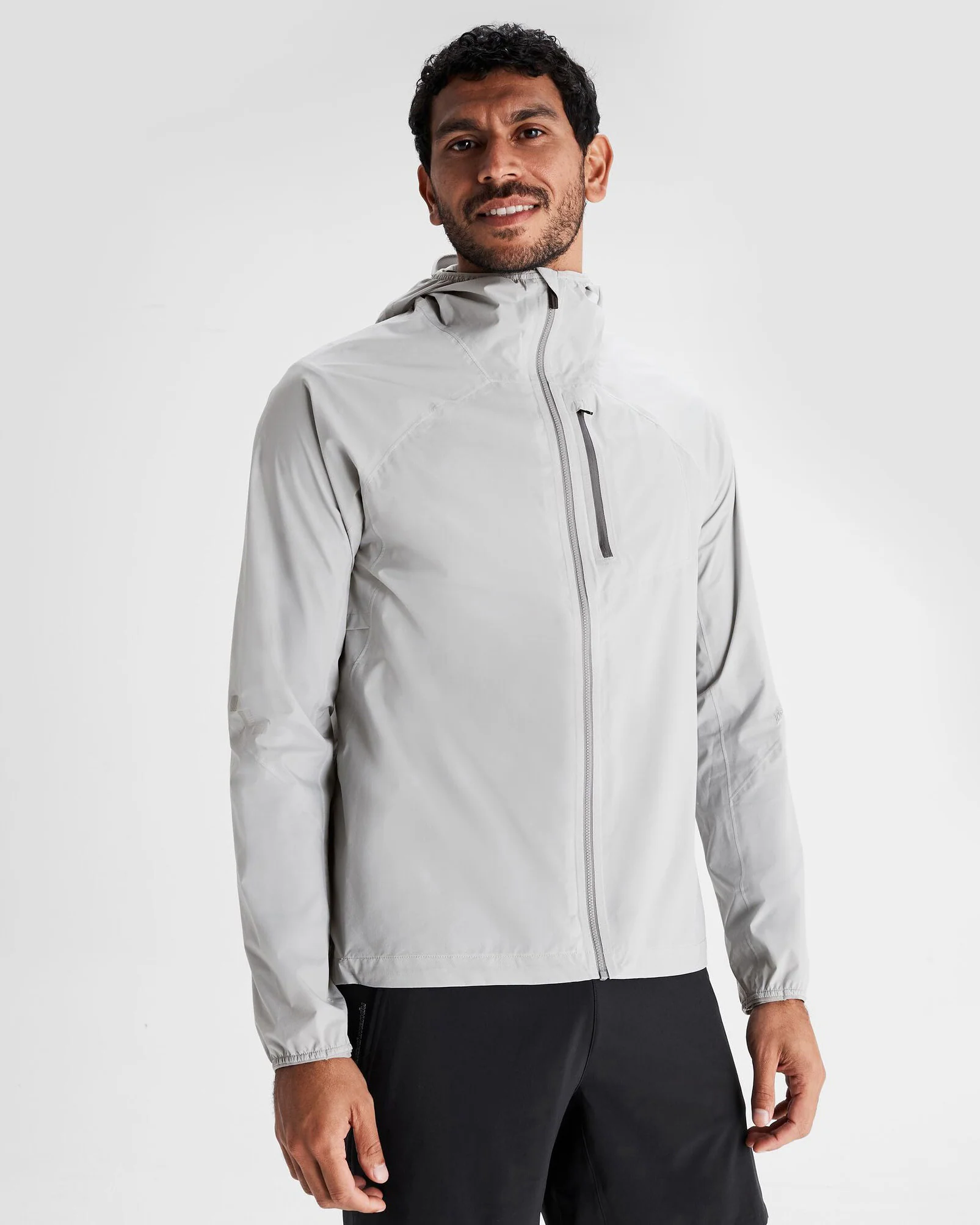 Men's Seeker 2.5L Rain Jacket - Steel Grey