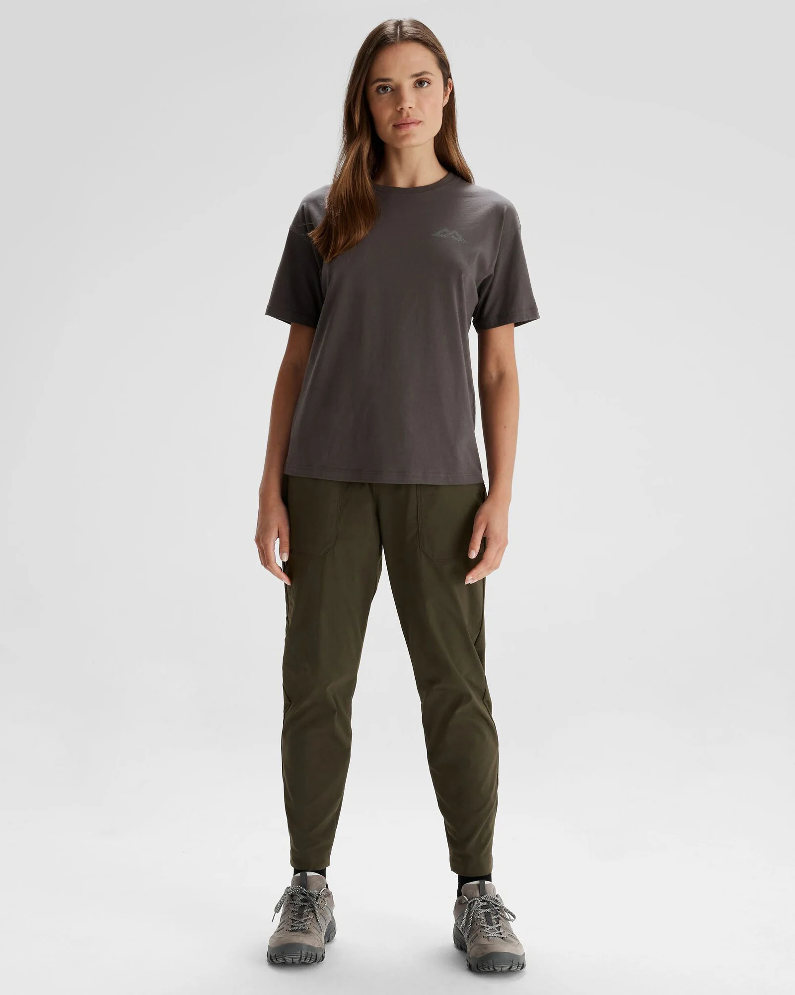 Women's Simon Beck Organic Cotton T-shirt - Metal