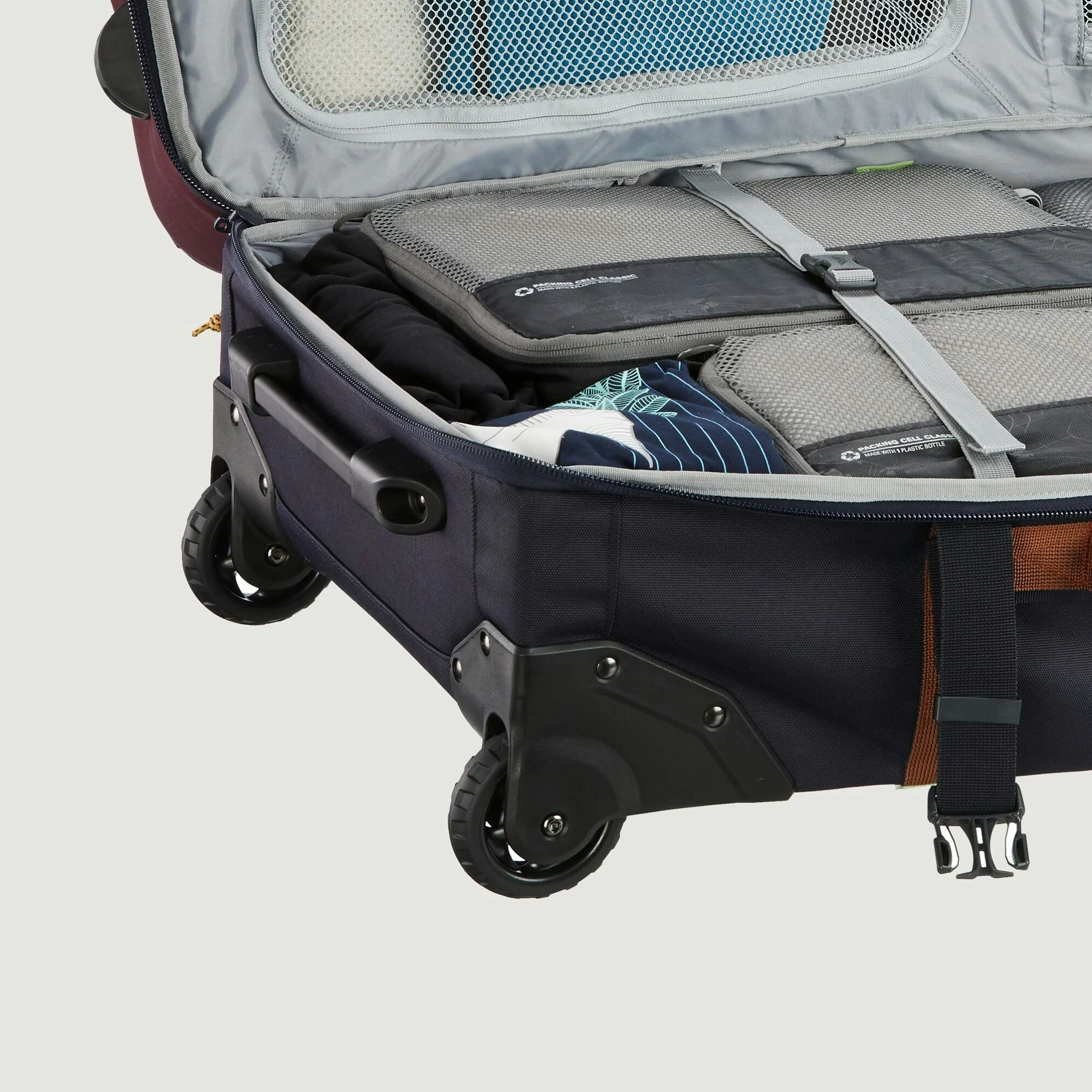Split Level Trolley Wheel Set - 2 Piece - Black - Image 3