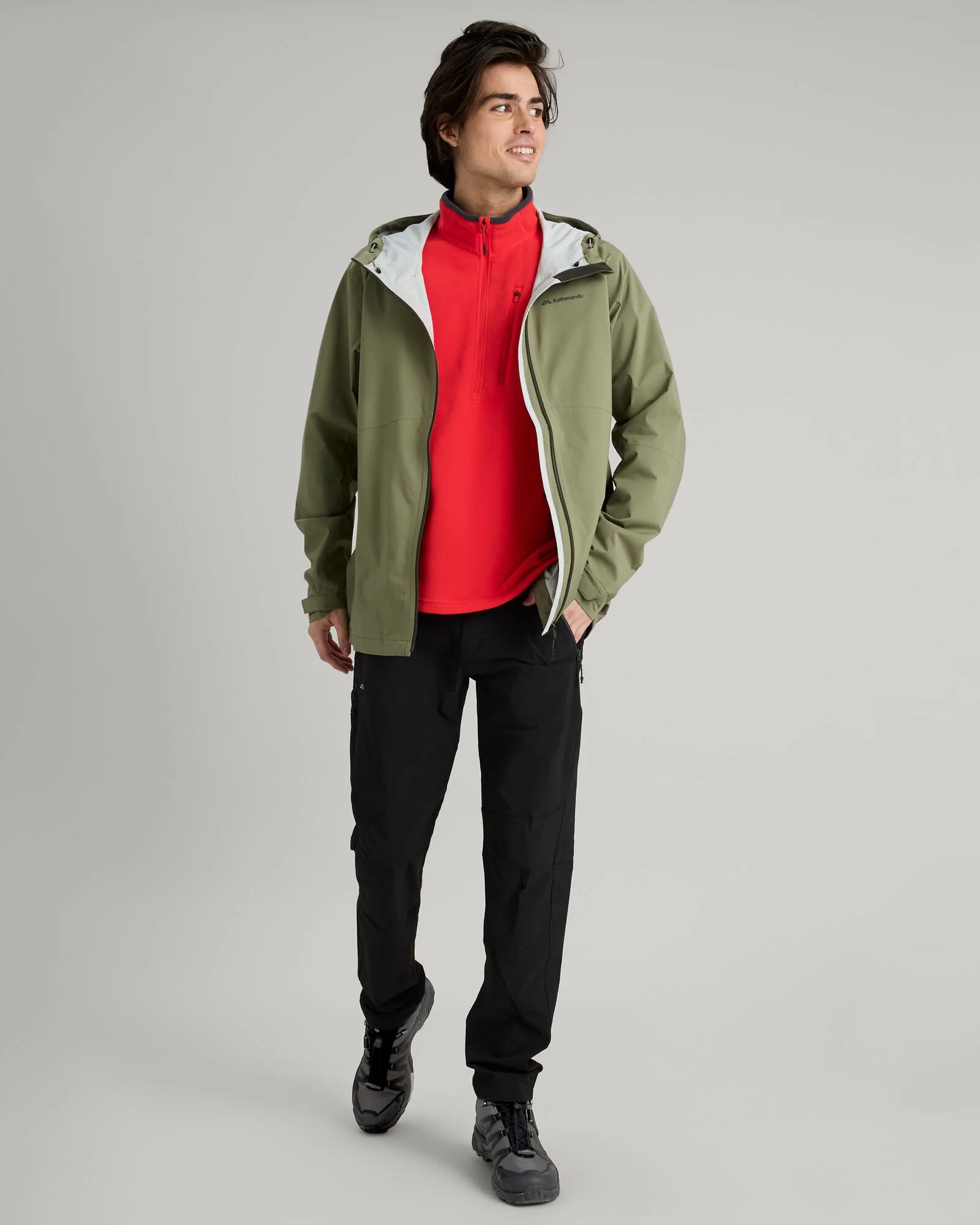 Men's Trailhead Stretch 2.5-layer Rain Jacket - Beech - Image 2
