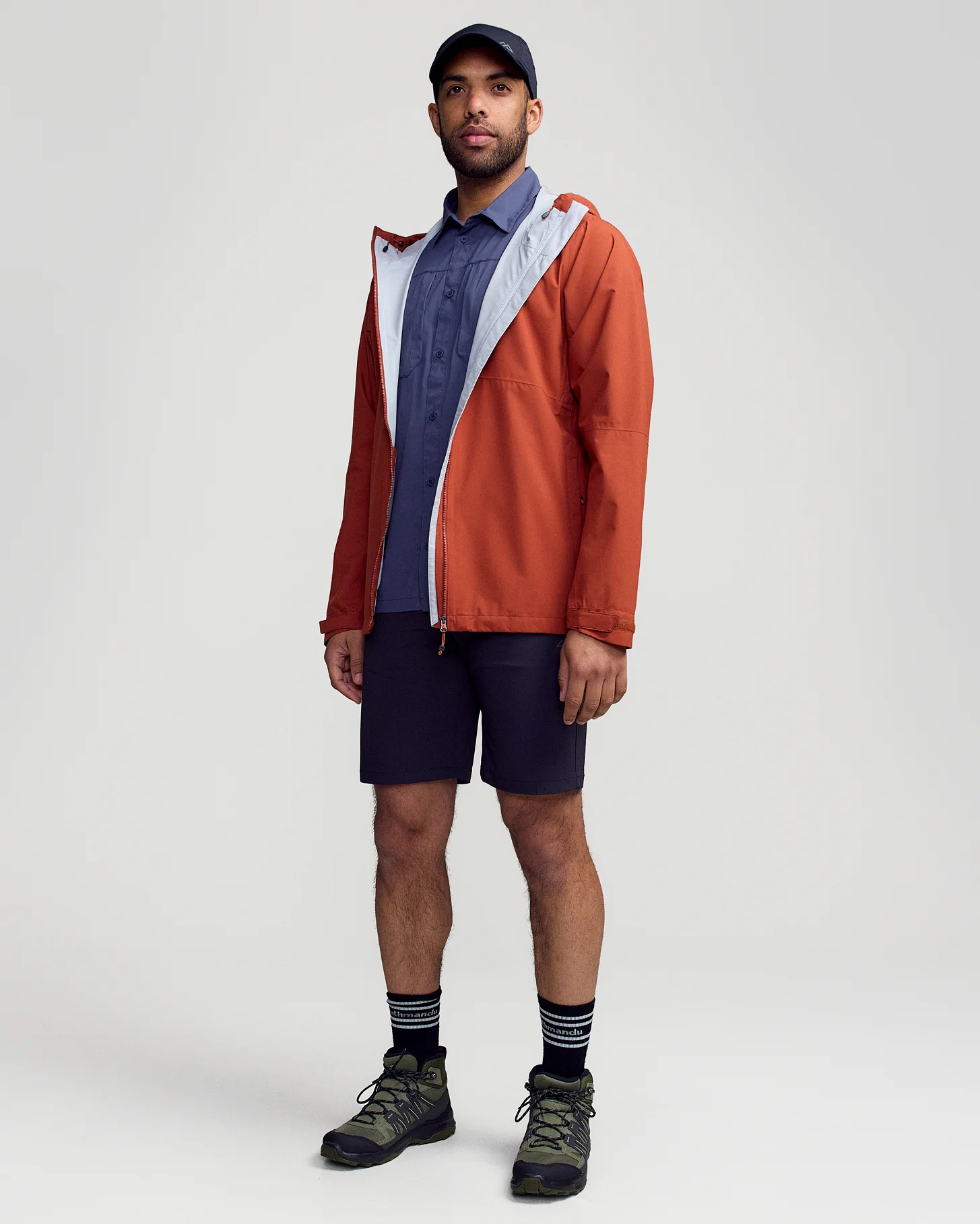 Men's Trailhead Stretch 2.5-layer Rain Jacket - Redwood - Image 2
