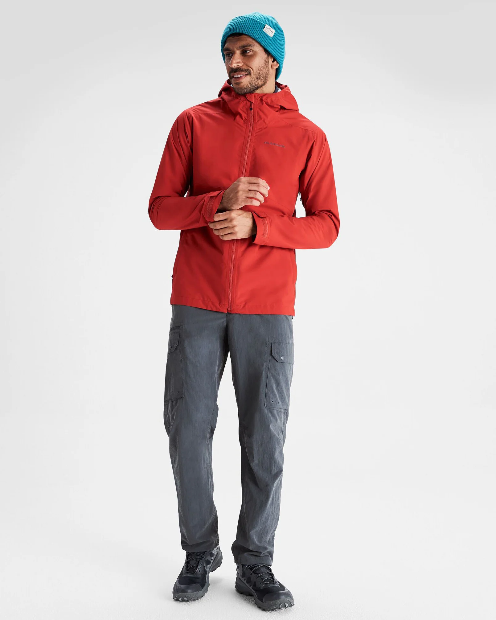 Men's Trailhead Stretch 2.5-layer Rain Jacket - Spicy Chilli Pepper - Image 2