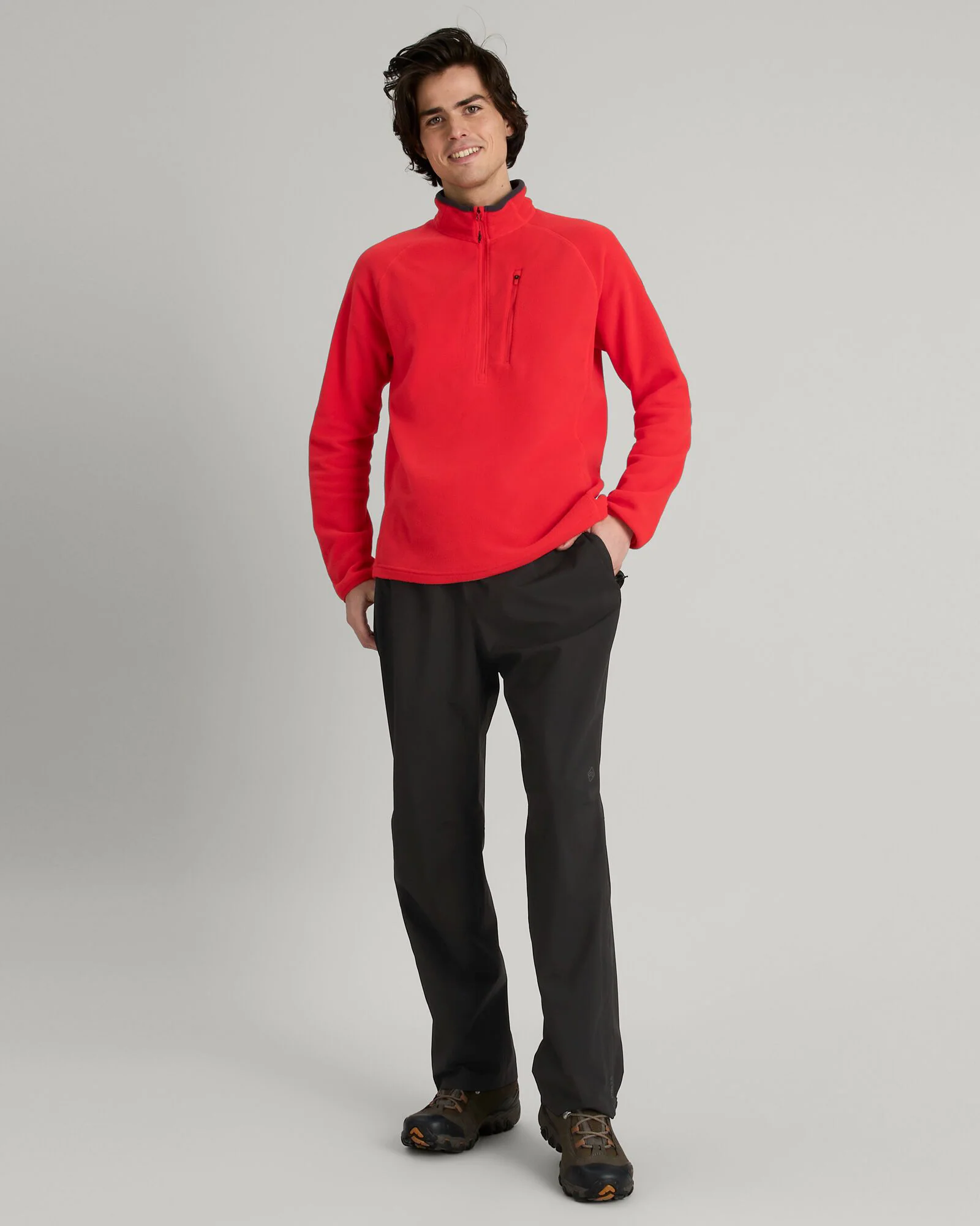 Men's Trailhead Stretch 2.5-layer Rain Pants - Black Stingray - Image 2