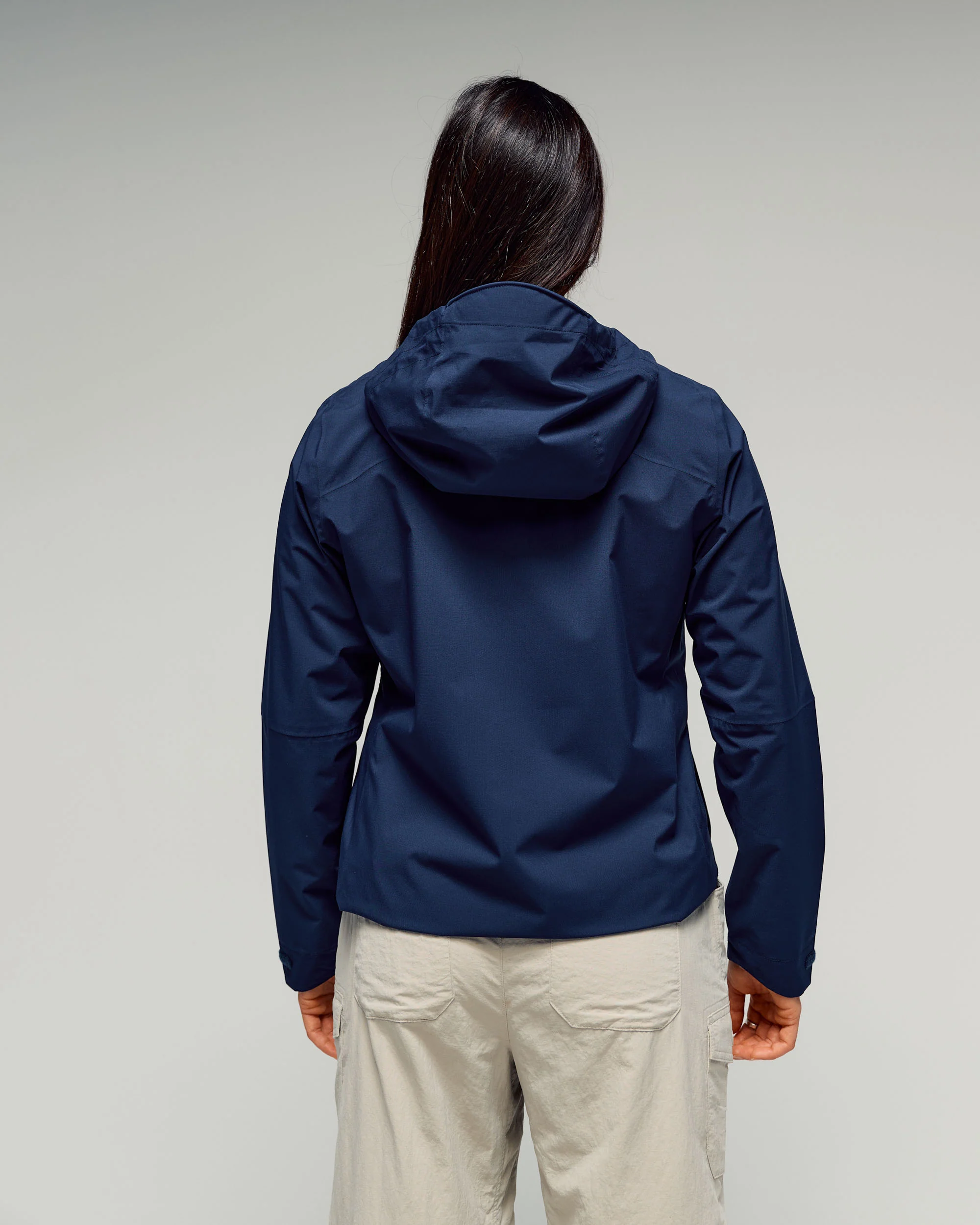Women's Trailhead Stretch 2.5L Rain Jacket - Classic Navy - Image 3