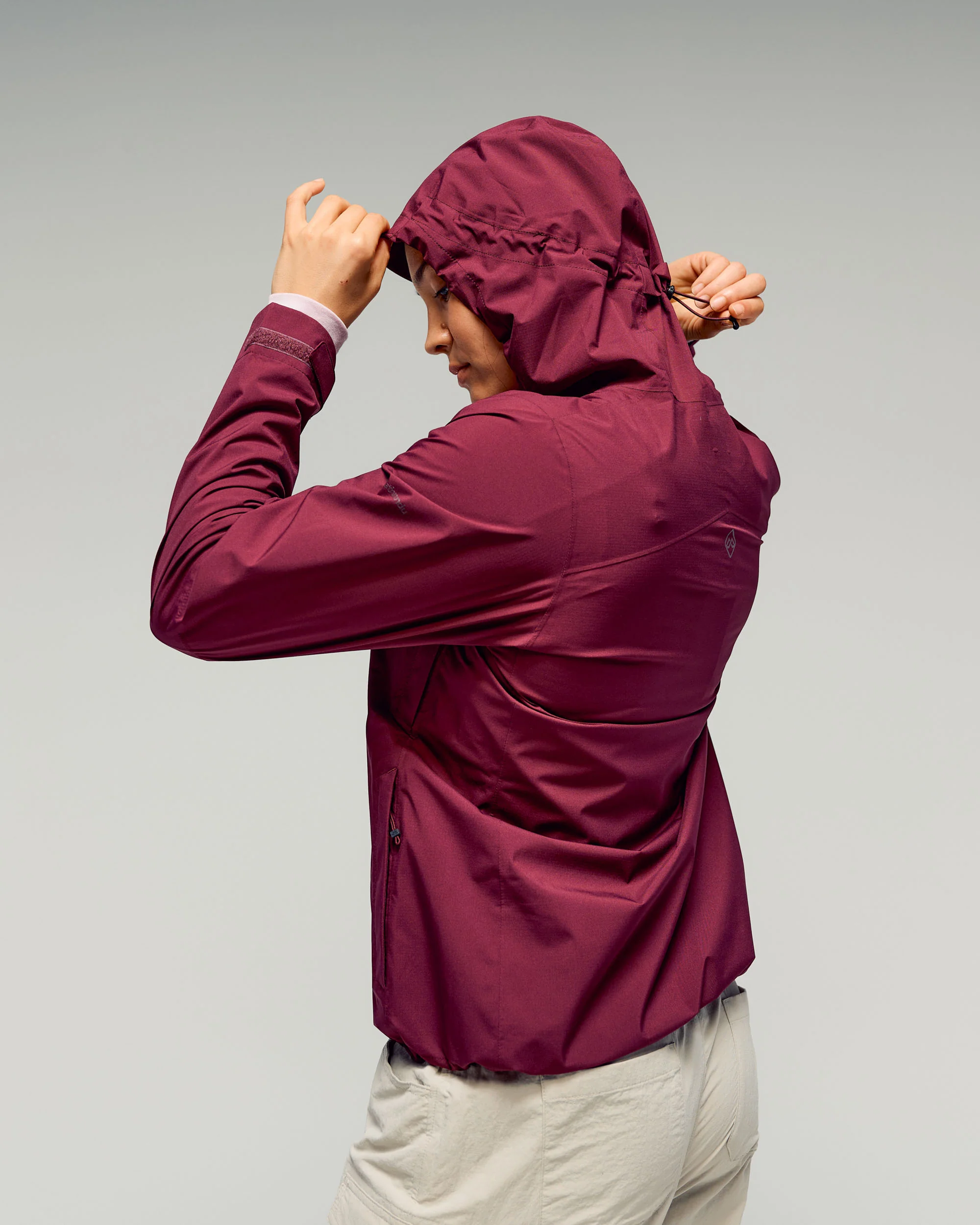 Women's Trailhead Stretch 2.5L Rain Jacket - Mulberry - Image 3