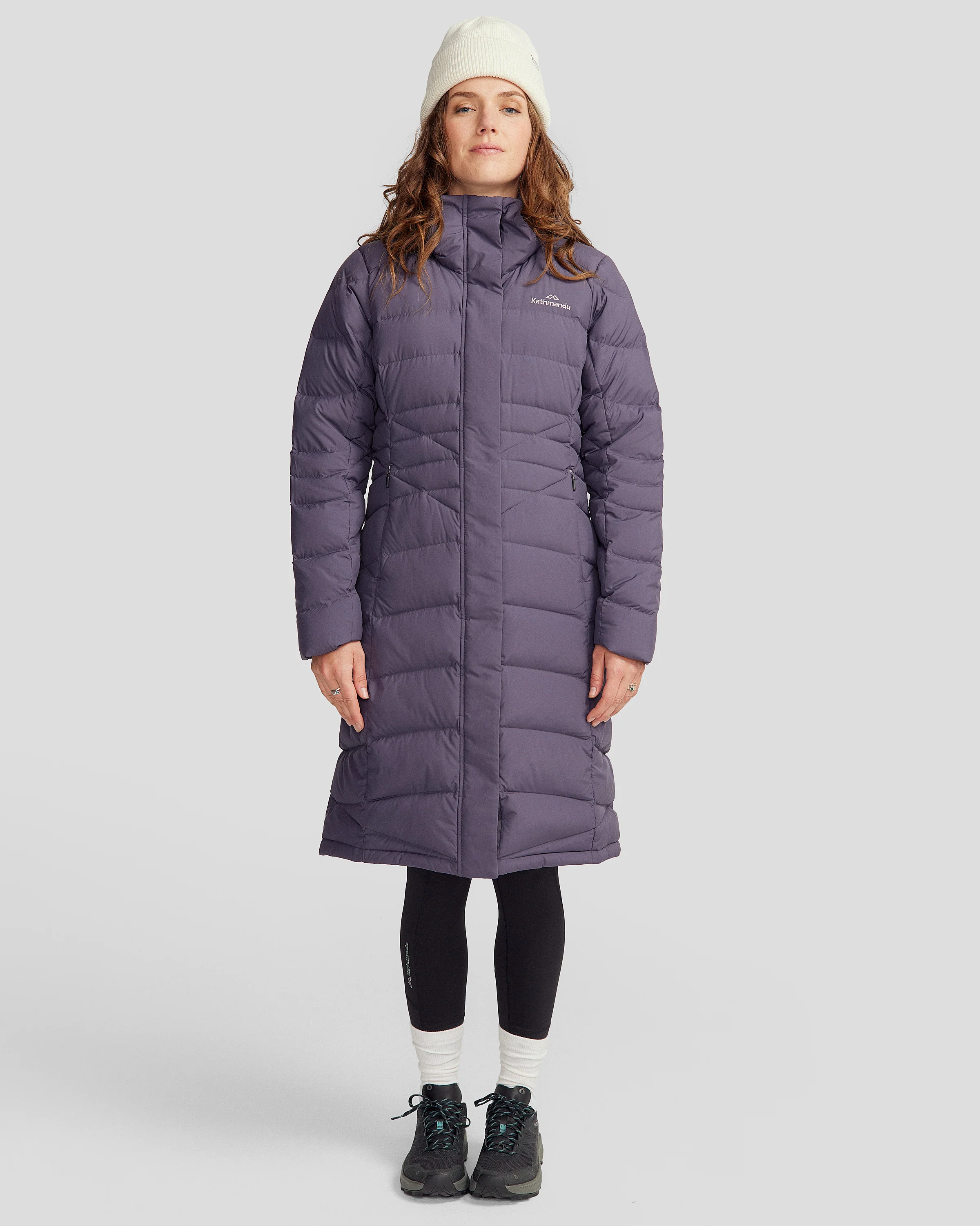 Winterburn Women's Longline Down Jacket v2 - Orbit - Image 3