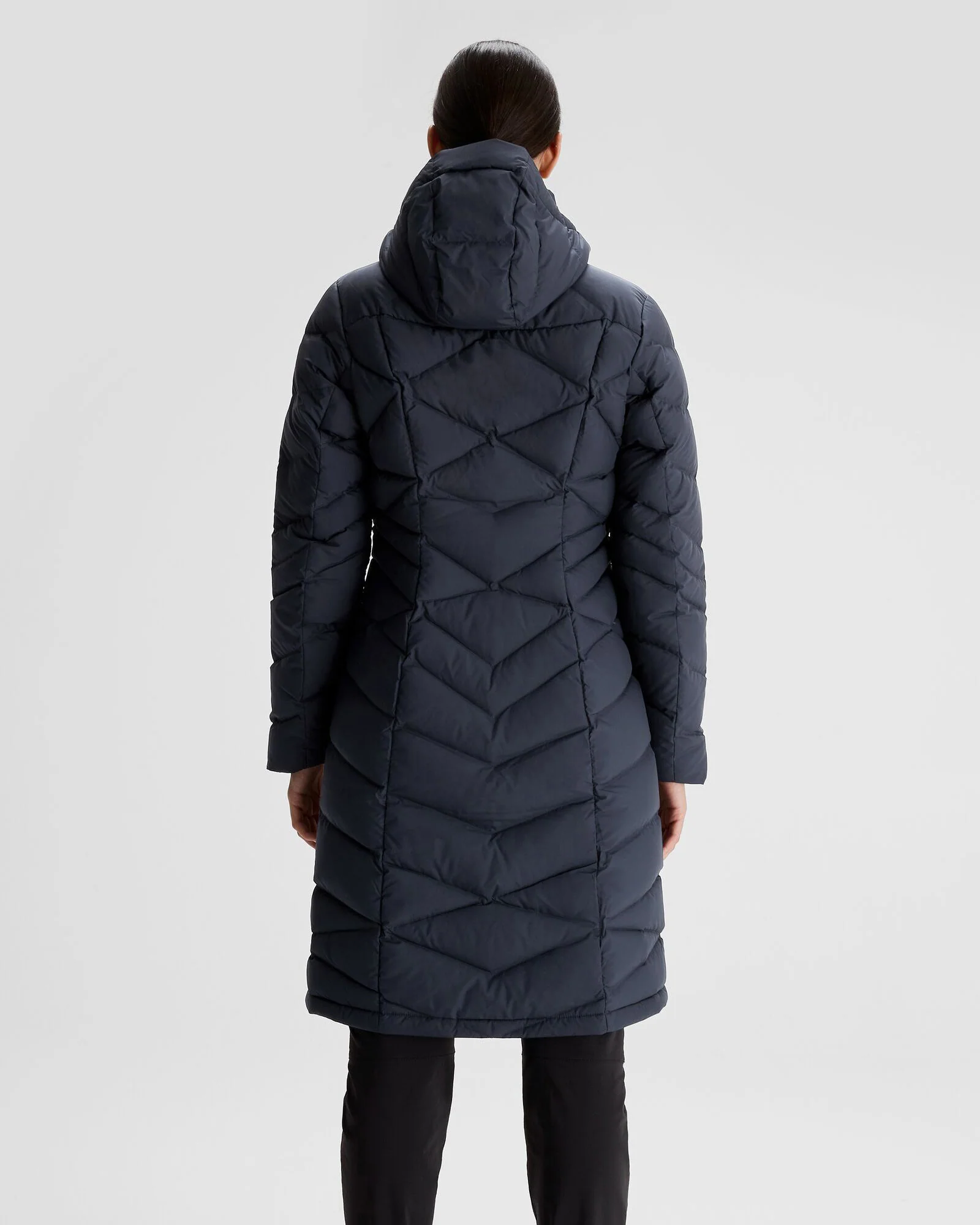 Women's Winterburn Down Parka Jacket - Pure Navy - Image 3