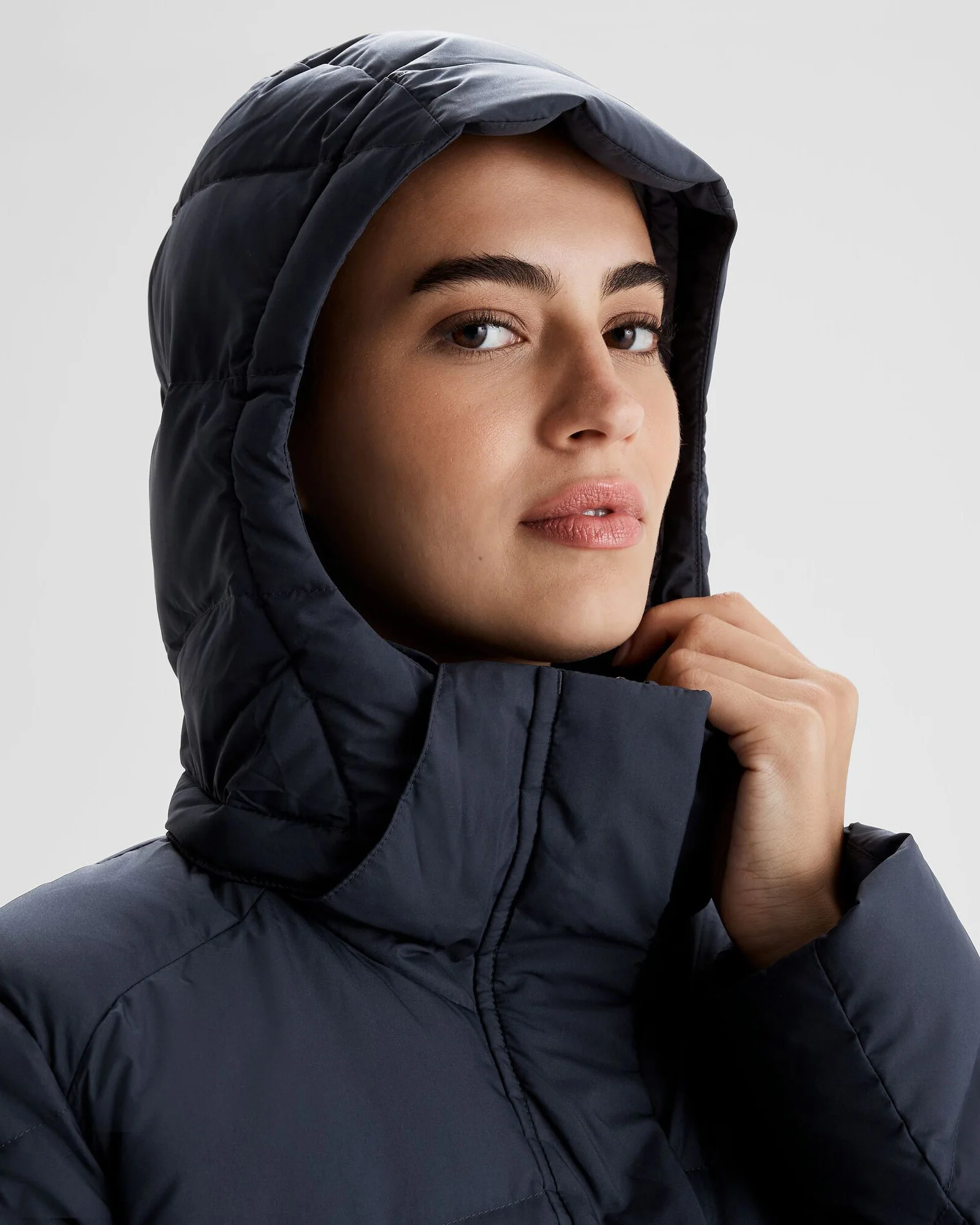 Women's Winterburn Down Parka Jacket - Pure Navy - Image 4
