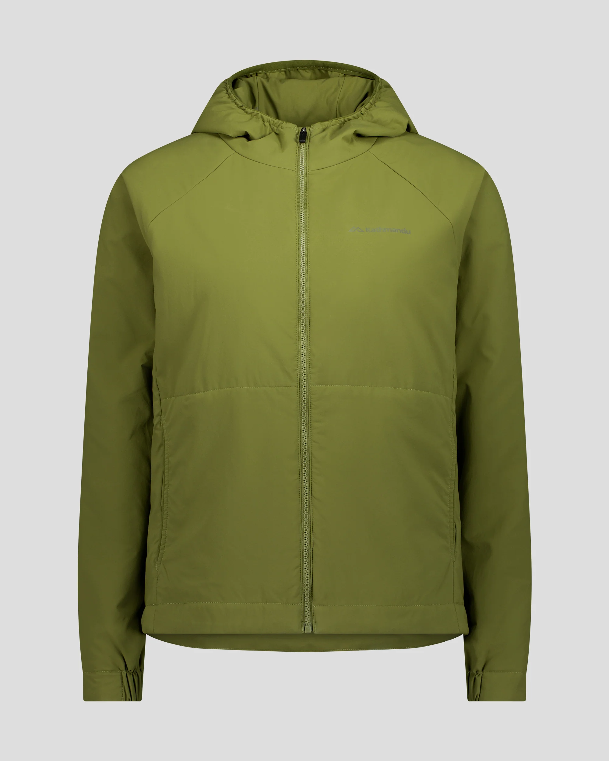 Women's Anytime LT Insulated Hooded Jacket - Dark Fern - Image 3