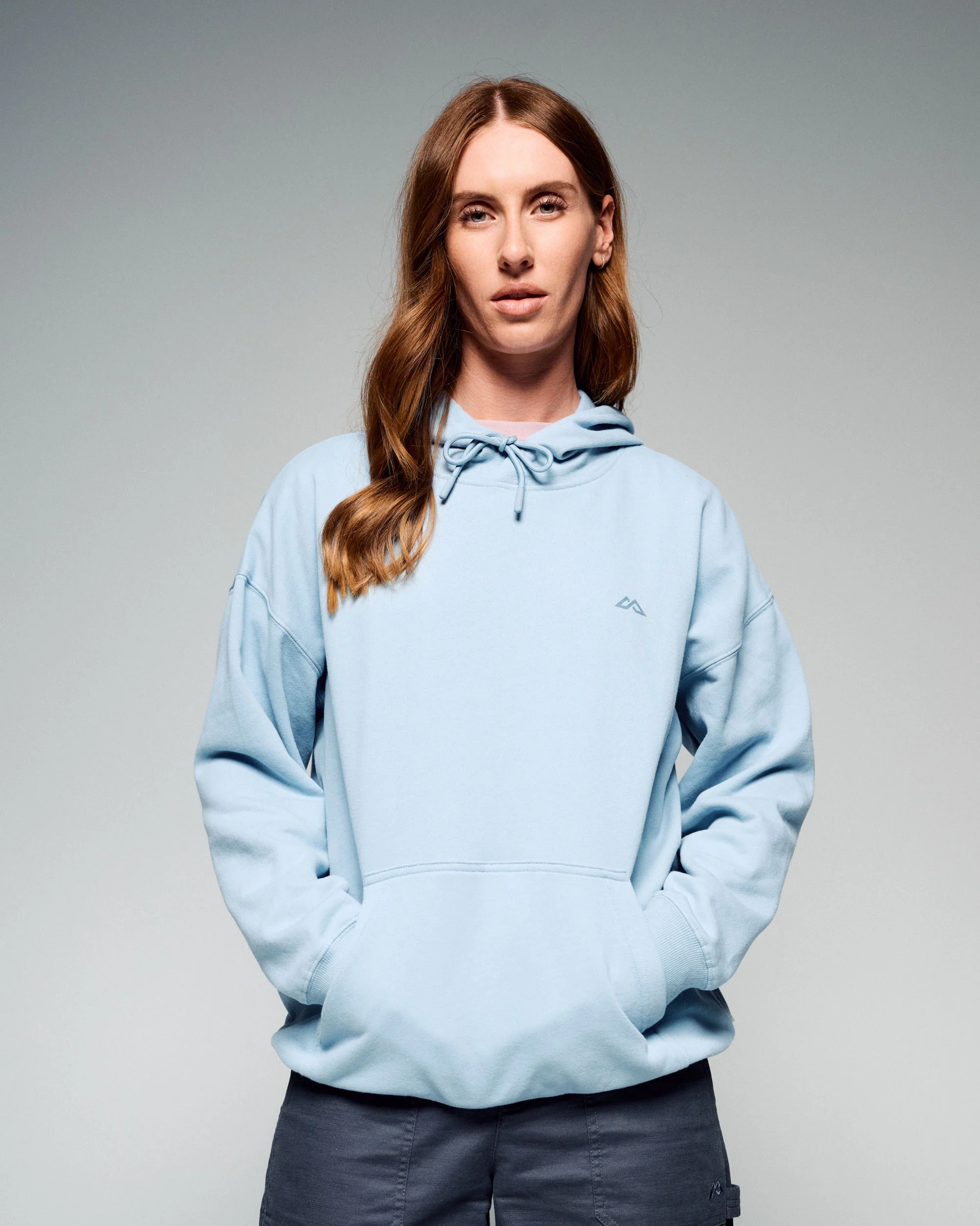Women's Braided River Hoodie - Tech Blue
