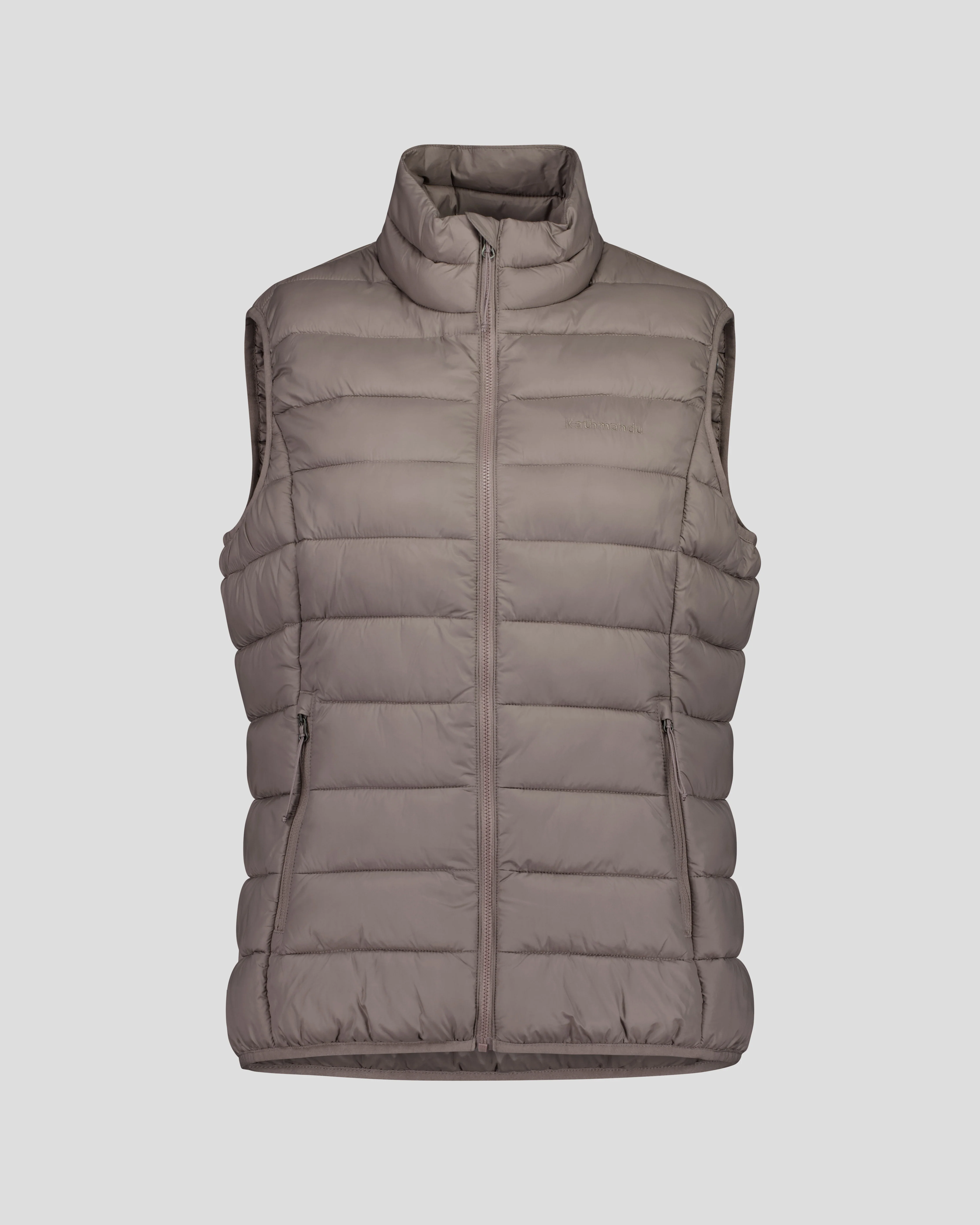 Women's Core Light Weight Insulated Vest - Taupe - Image 3