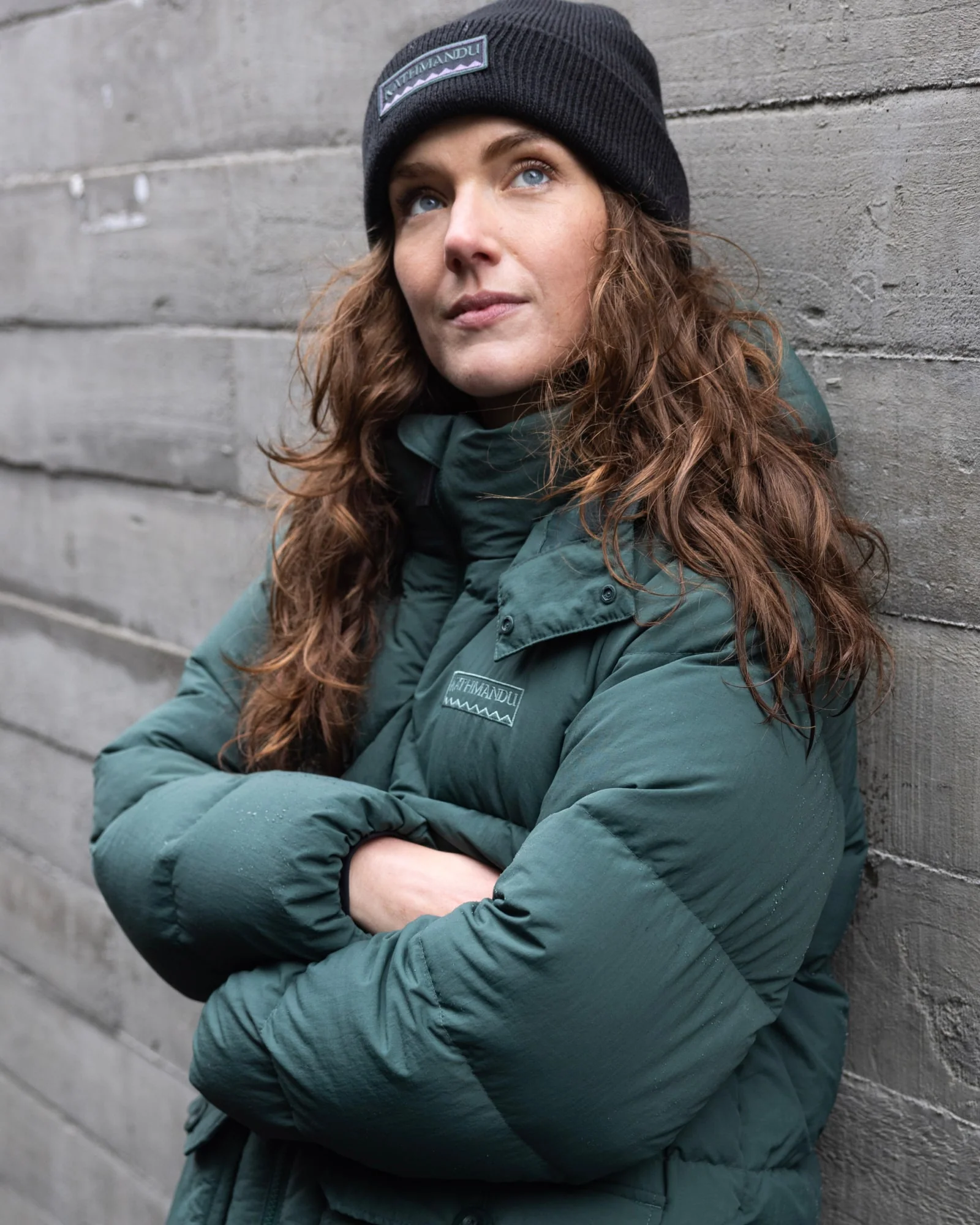 Women's Epiq Down Heritage Parka Jacket - Deep Forest - Image 2