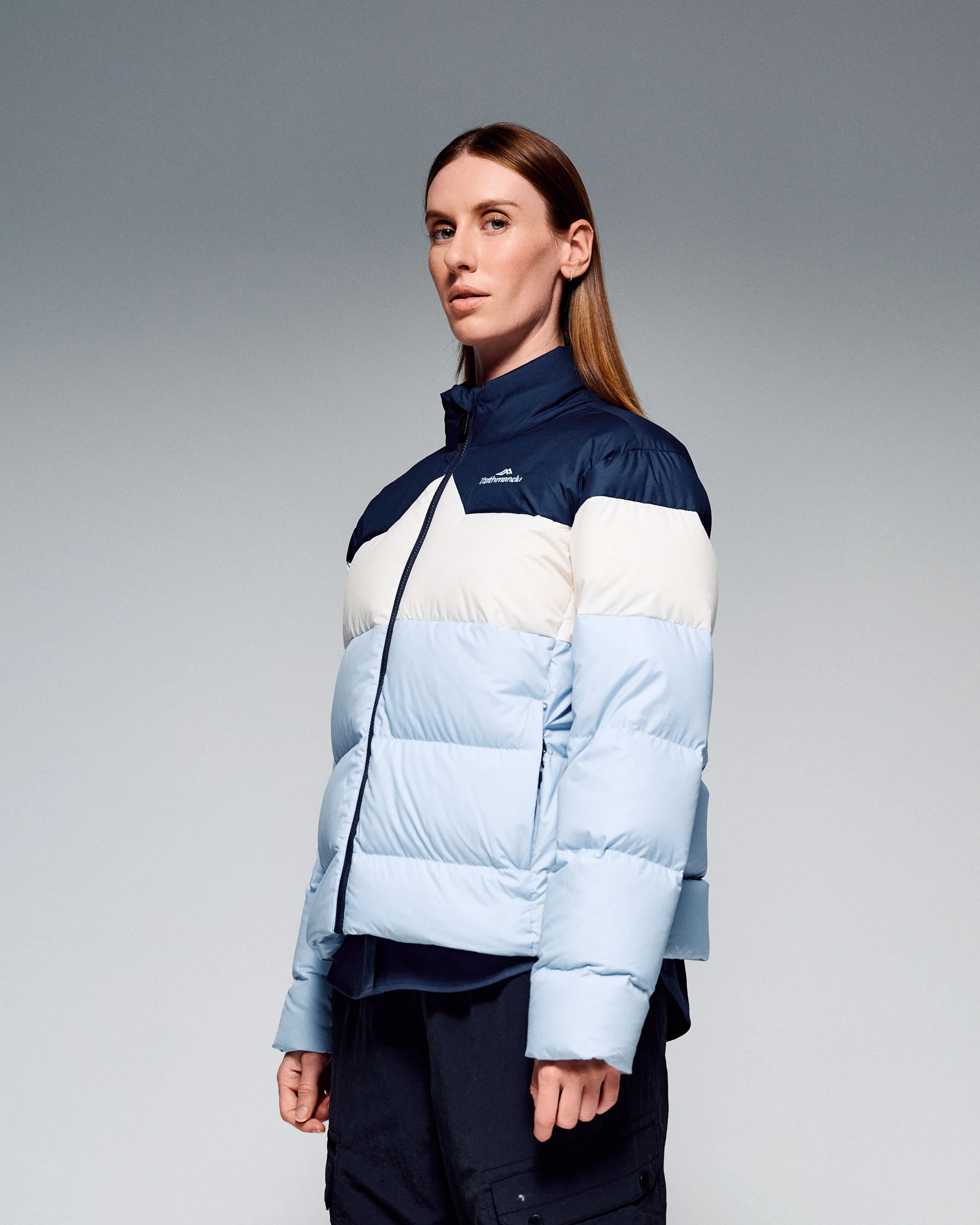 Women's Epiq Limited Down Jacket - Tech Blue Block