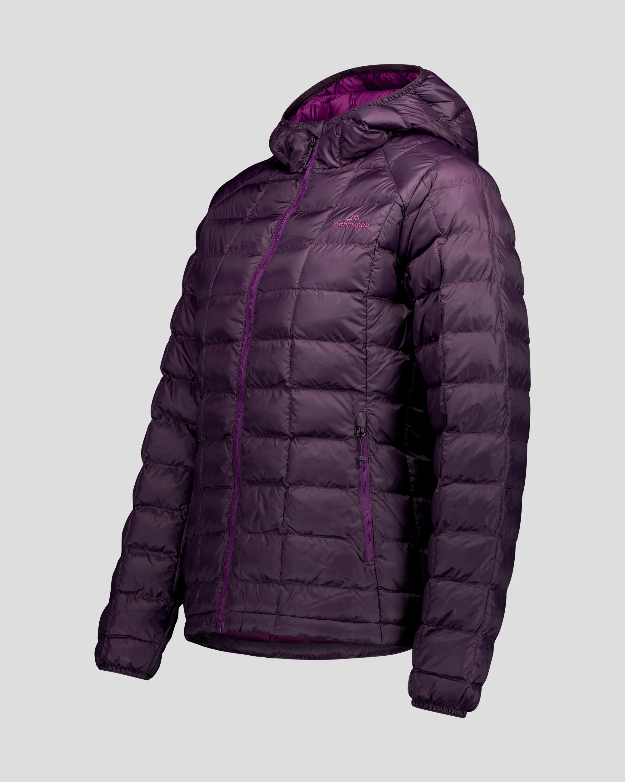 Women's Heli Insulated Hooded Jacket - Jam - Image 4