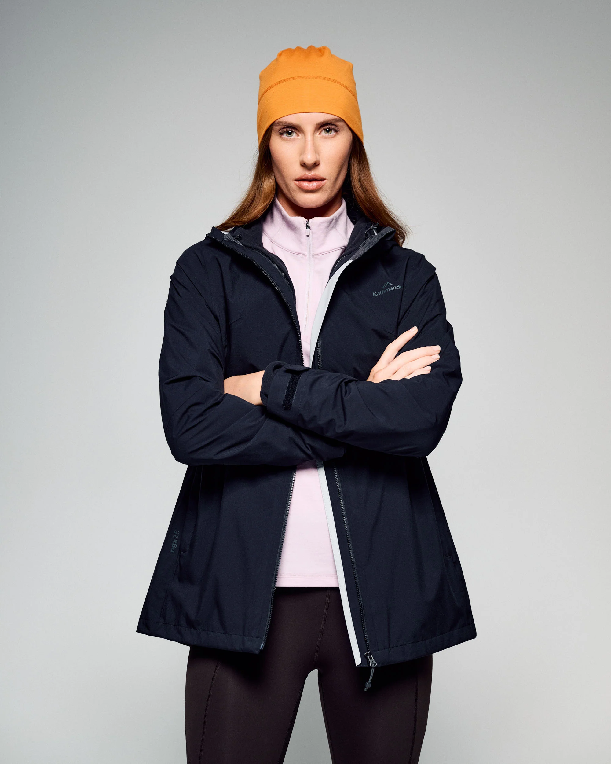 Women's Trailhead 3in1 Rain Hooded Jacket - Black Stingray - Image 2