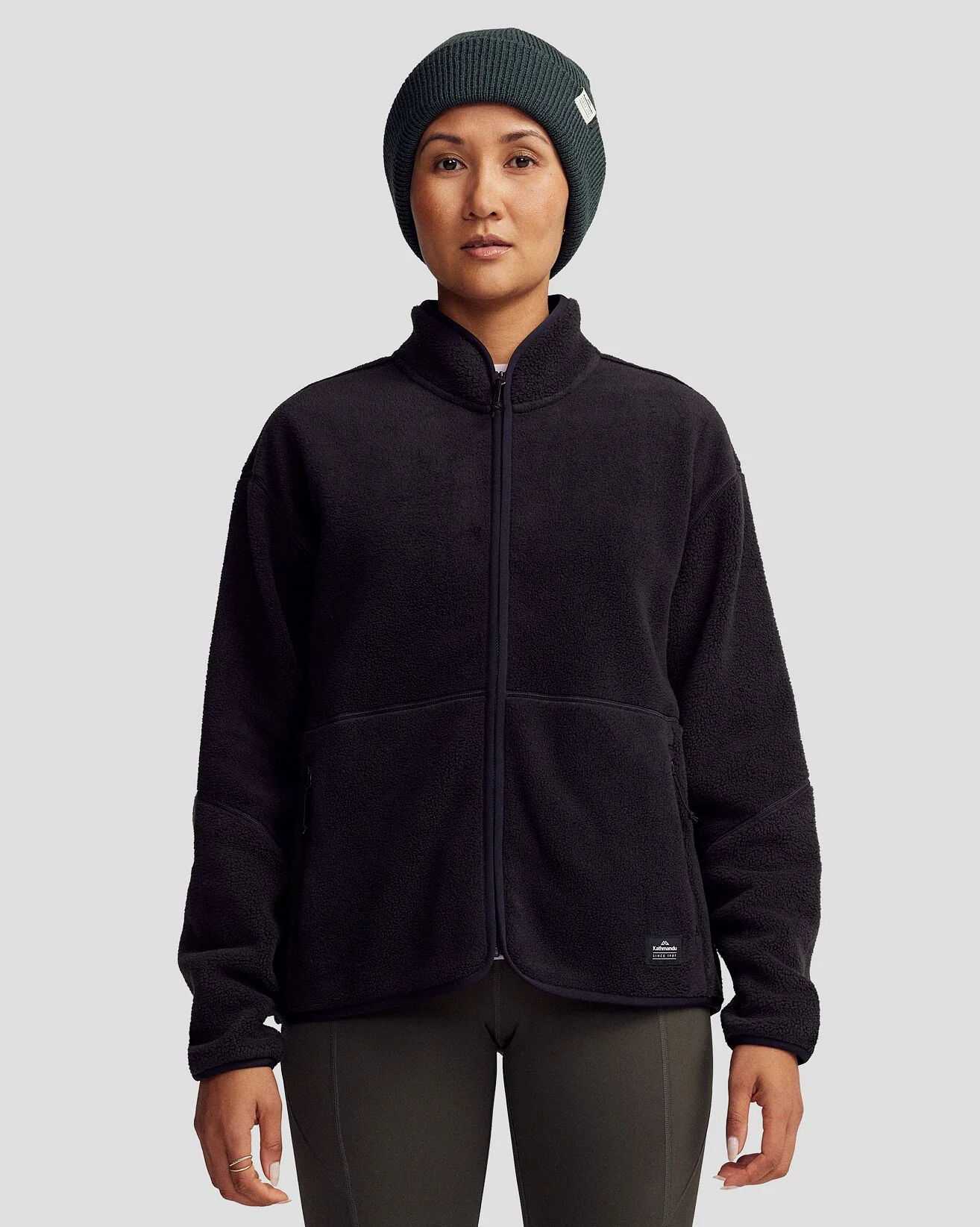 Women's Trailhead Fleece Jacket - Black Stingray