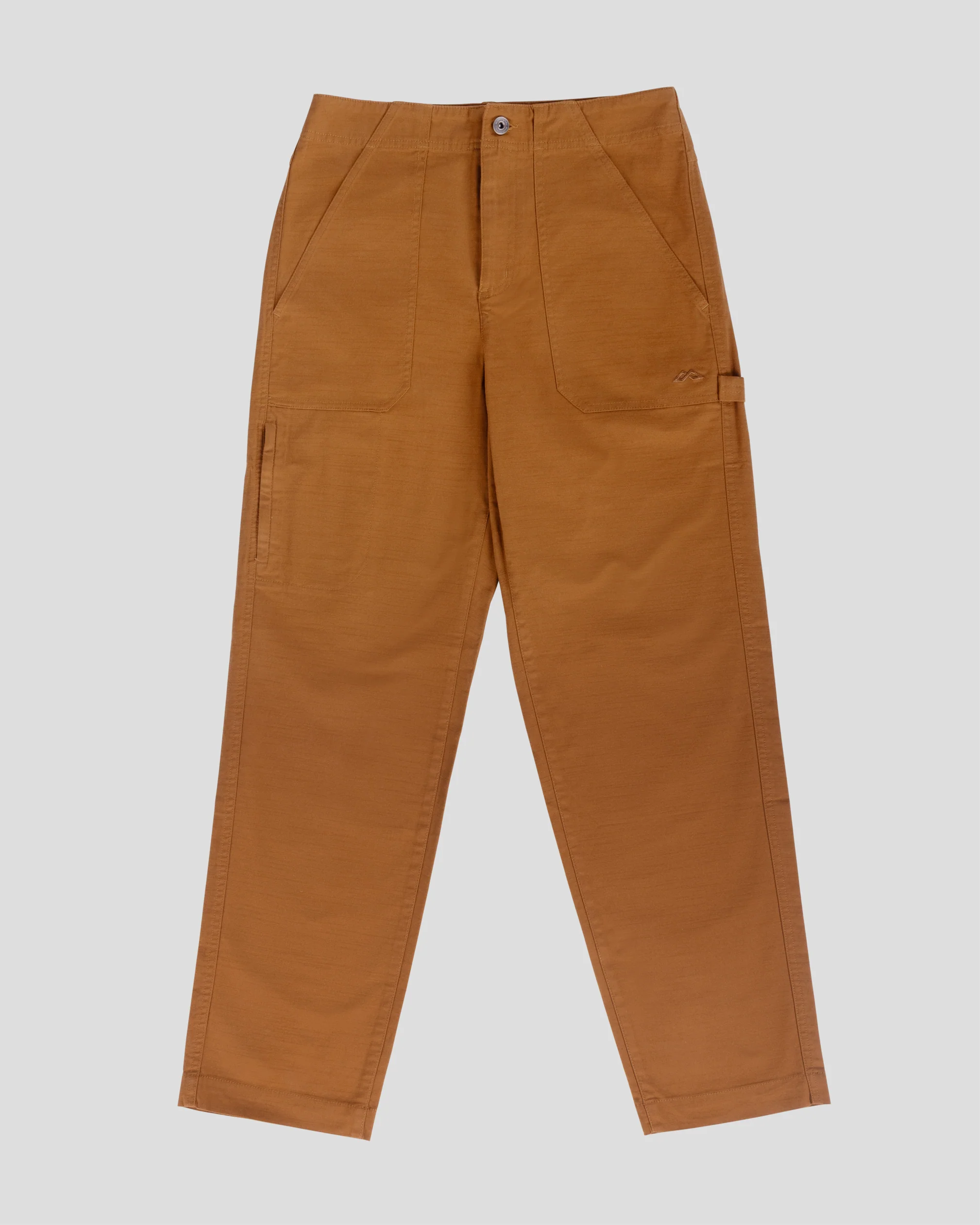 Women’s Weekend Cotton Pants - Bark - Image 3