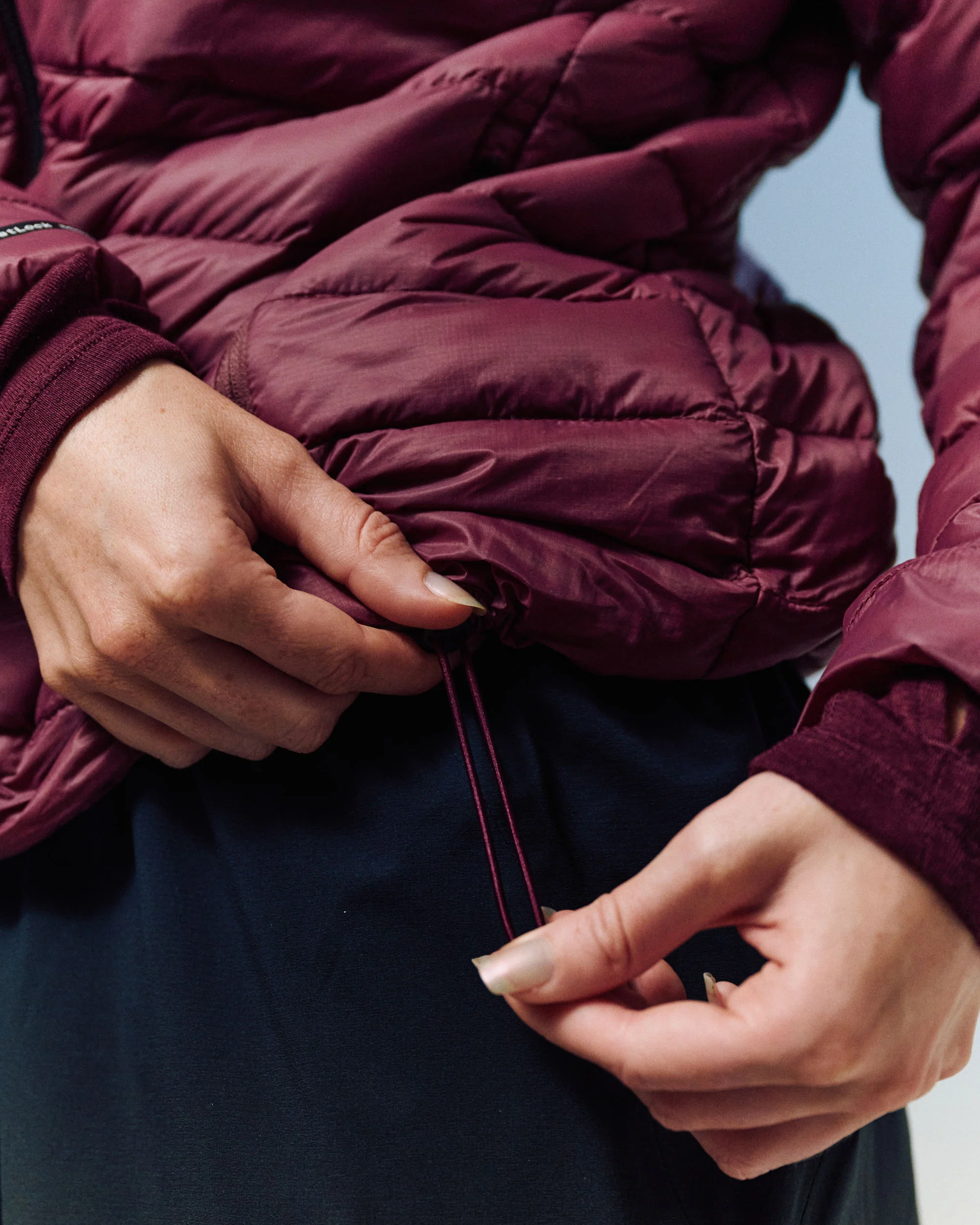 Women's XT Series Cordura LT Down Hooded Jacket - Mulberry - Image 5